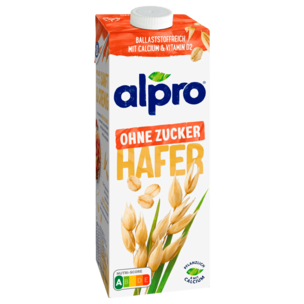 Alpro Hafer-Drink Ohne Zucker vegan 1l